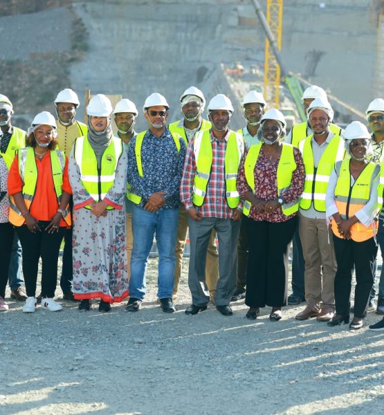 NLC CHAIR, COMMISSIONERS & CEO VISITS MWACHE DAM IN KWALE COUNTY.